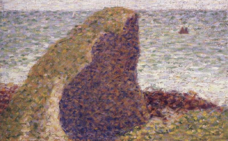 Georges Seurat Study for Le Bec du Hoc,Grandcampe China oil painting art